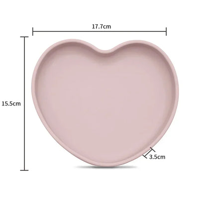 Heart Plate and Bowl